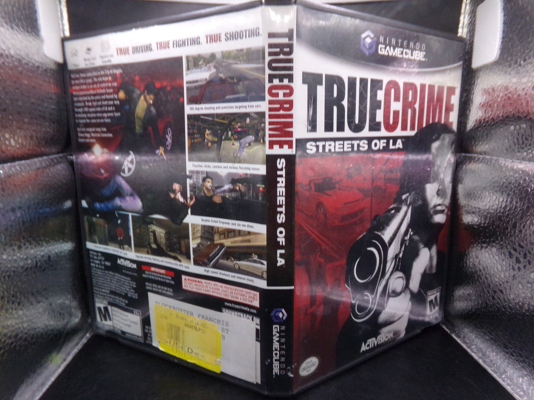 True Crime: Streets of LA Gamecube CASE AND MANUAL ONLY
