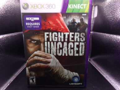 Fighters Uncaged Xbox 360 Kinect Used