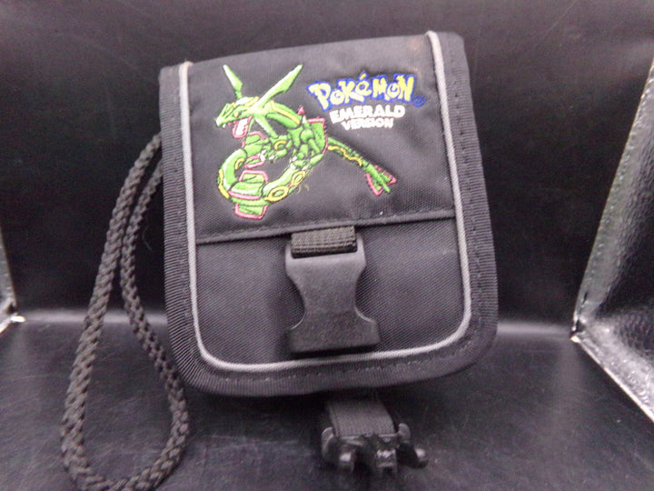 Official Nintendo Game Boy Advance SP Carrying Case (Pokemon Emerald Rayquaza) Used