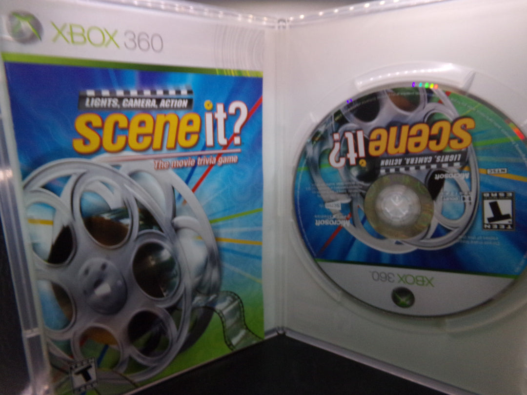 Scene It? Lights, Camera, Action (Game Only) Xbox 360 Used
