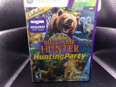 Cabela's Big Game Hunter: Hunting Party Xbox 360 Kinect Used