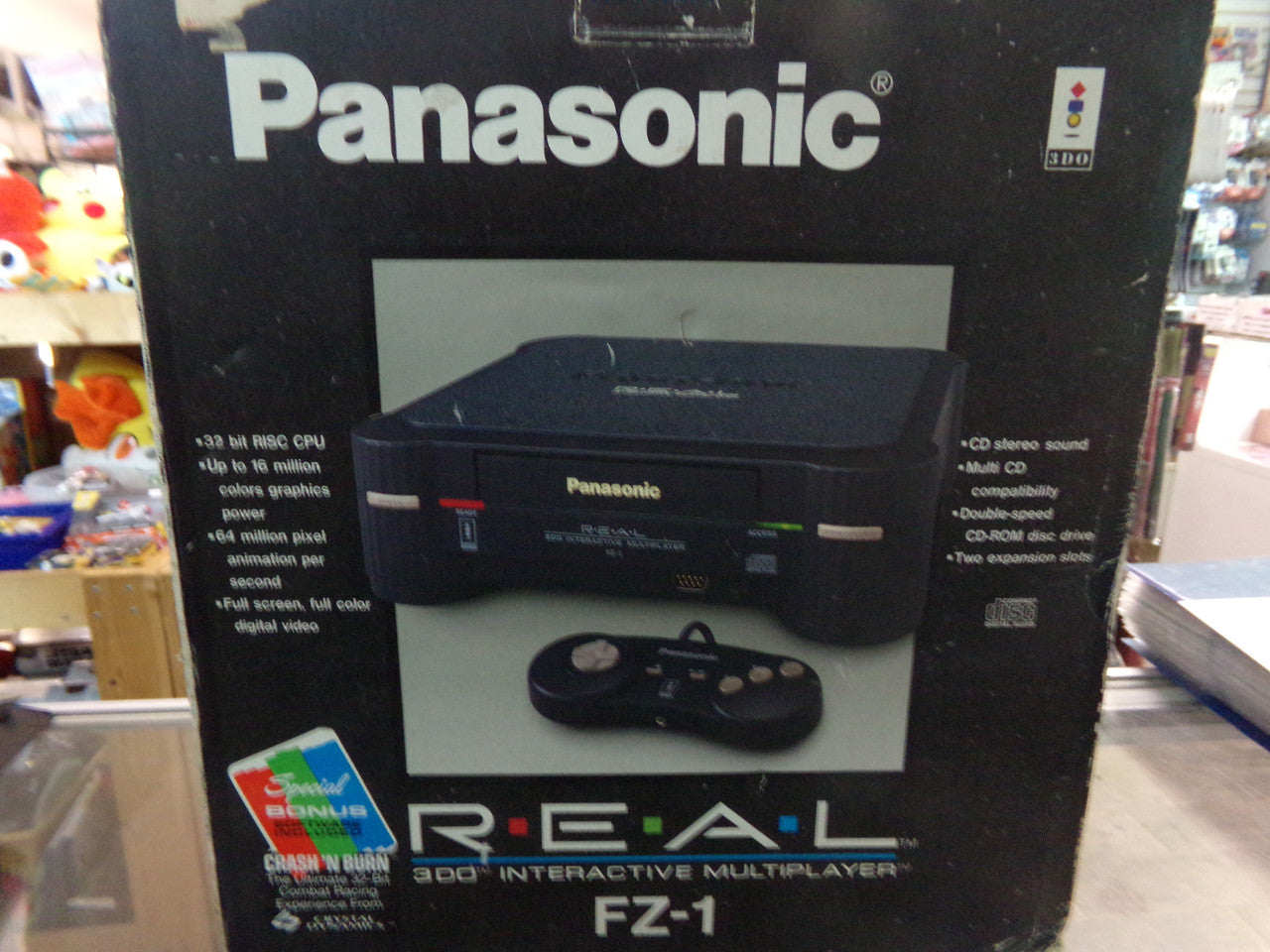 Panasonic 3DO Interactive Multiplayer Console (Model FZ-1) Boxed 