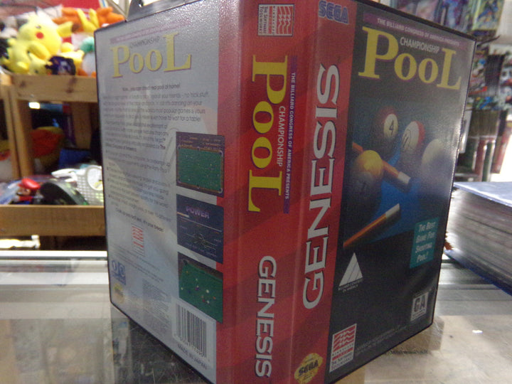 Championship Pool Sega Genesis Boxed Used