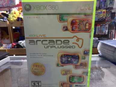 Xbox Live Arcade Unplugged Vol. 1 Xbox 360 Used