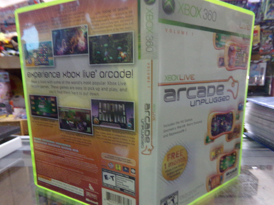 Xbox Live Arcade Unplugged Vol. 1 Xbox 360 Used