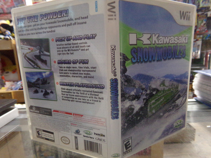 Kawasaki Snowmobiles Wii Used