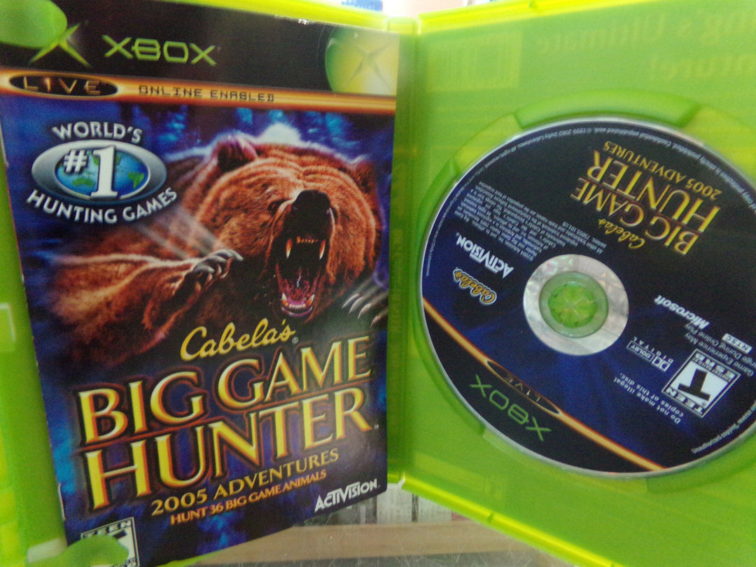 Cabela's Big Game Hunter 2005 Adventures Original Xbox Used