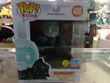 Overwatch - Reinhardt (2018 Fall Convention Glows in the Dark) #400 Funko Pop