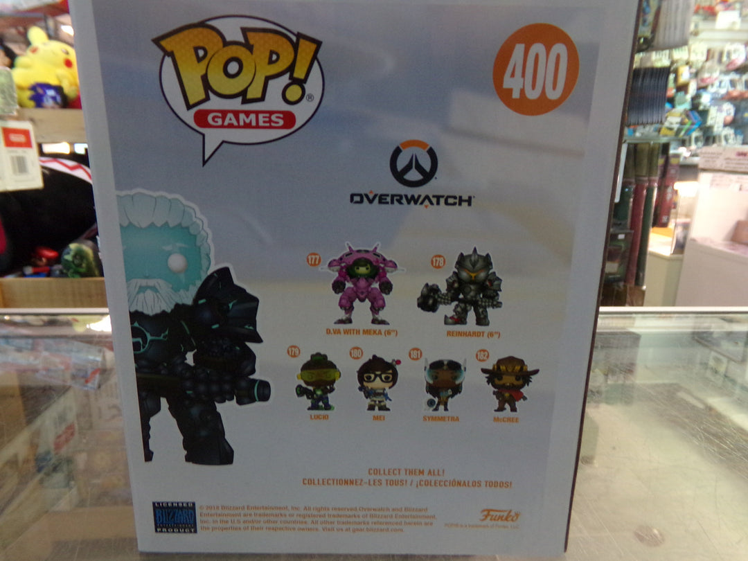 Overwatch - Reinhardt (2018 Fall Convention Glows in the Dark) #400 Funko Pop