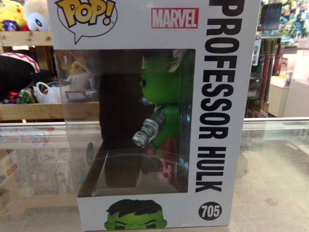 Marvel - #705 Professor Hulk (PX Previews, GLOW CHASE) Funko Pop