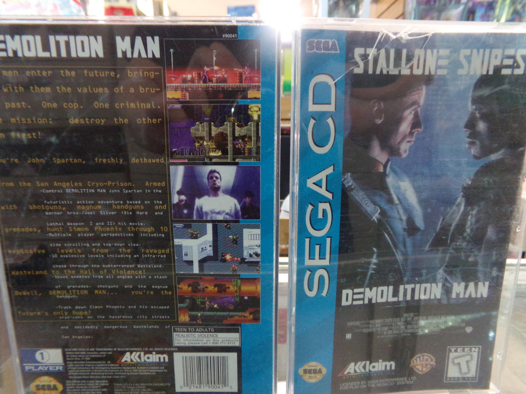 Demolition Man Sega CD Used