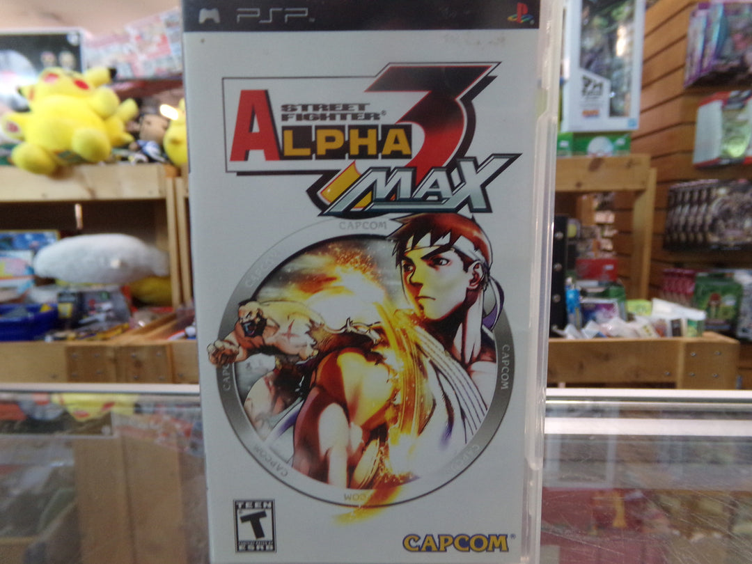 Street Fighter Alpha 3 Max  Playstation Portable PSP Used