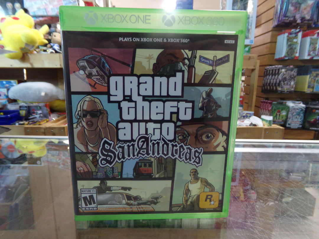 Grand Theft Auto: San Andreas Xbox 360 Used