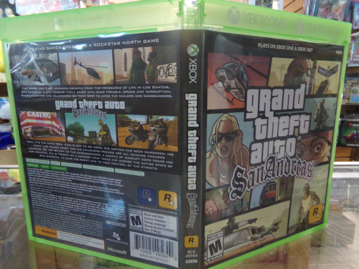 Grand Theft Auto: San Andreas Xbox 360 Used