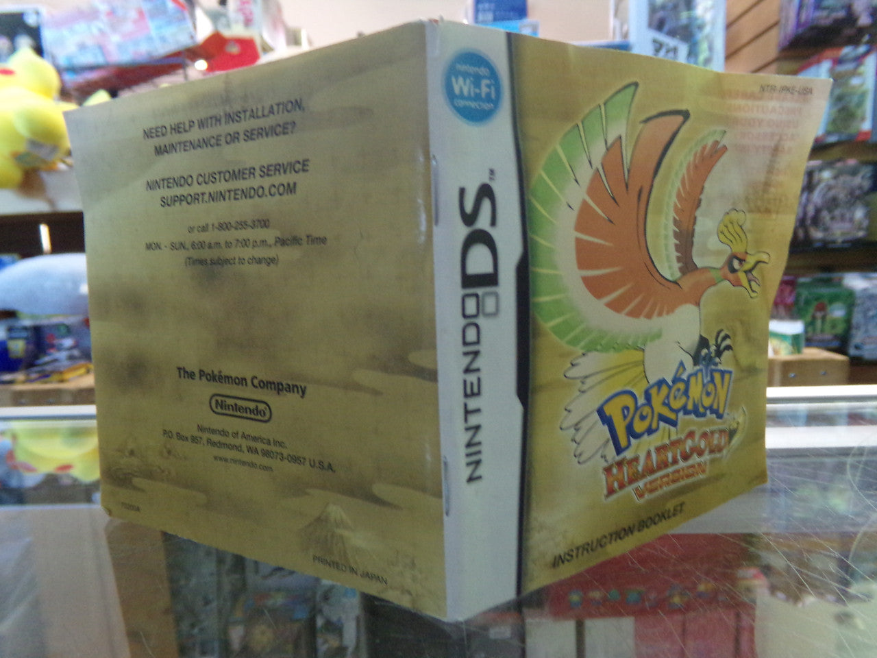 Popular Pokemon HeartGold Version for Nintendo DS (Game, Manual, Insert)