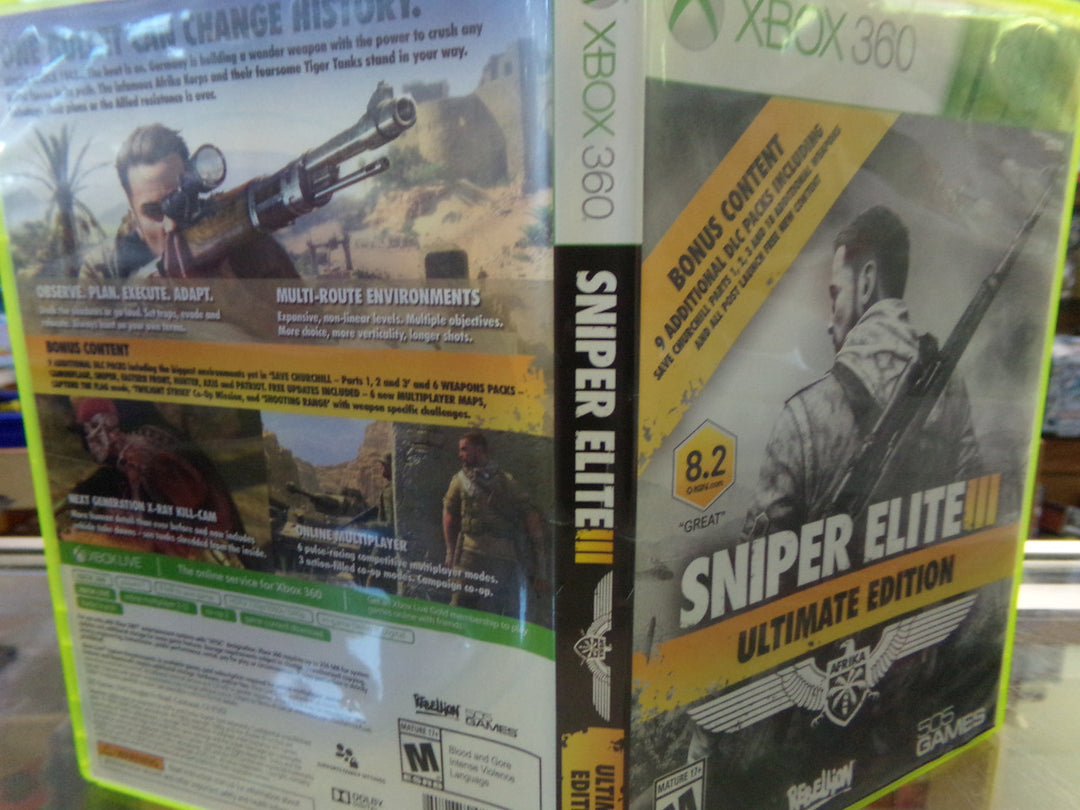 Sniper Elite III Ultimate Edition Xbox 360 Used