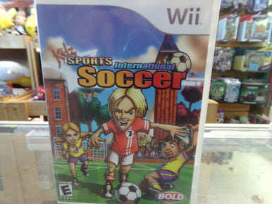 Kidz Sports International Soccer Wii Used