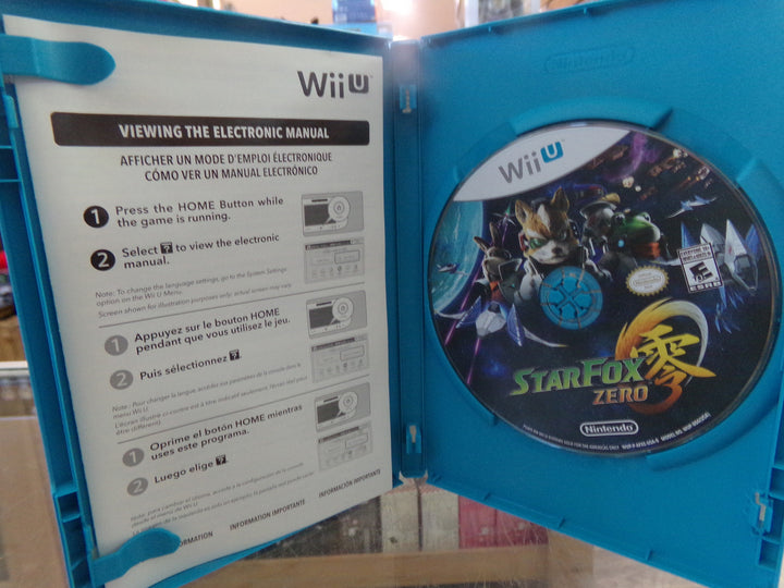 Star Fox Zero Wii U Used