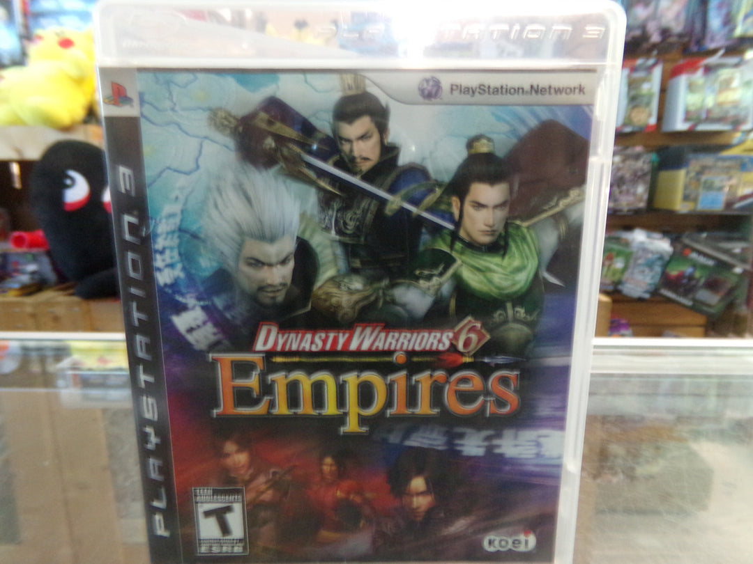 Dynasty Warriors 6 Empires Playstation 3 PS3 Used