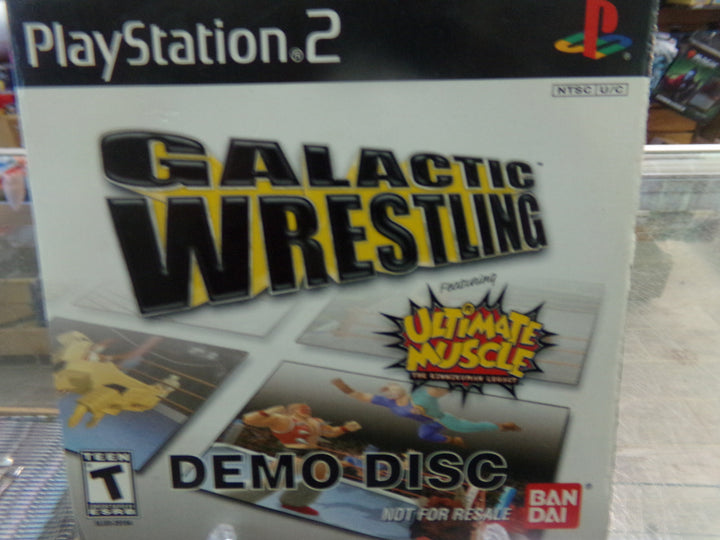 Galactic Wrestling: Featuring Ultimate Muscle Demo Disc Playstation 2 PS2 Used