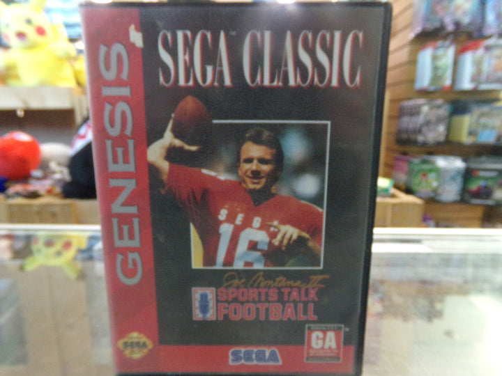 Joe Montana II: Sports Talk Football Sega Genesis Boxed Used