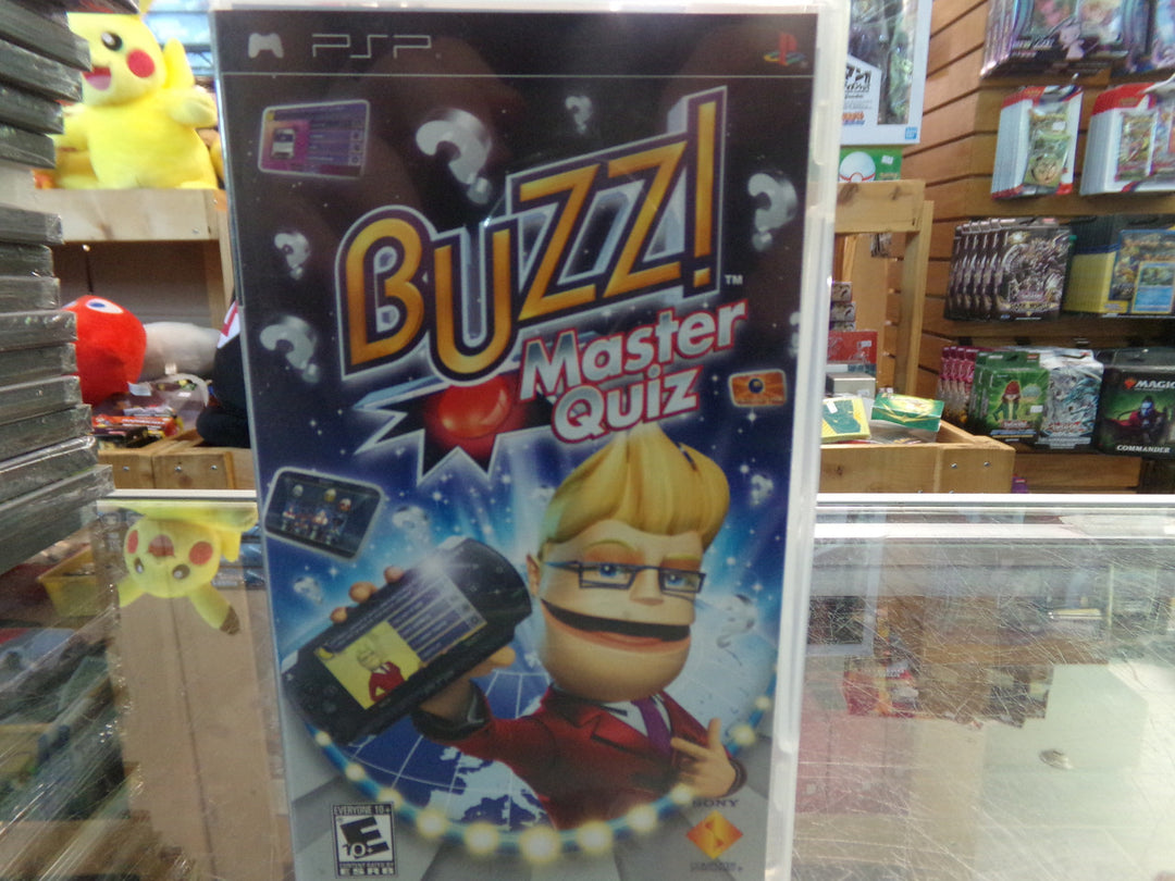 Buzz! Master Quiz Playstation Portable PSP Used