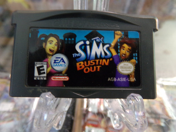The Sims Bustin' Out Game Boy Advance GBA Used