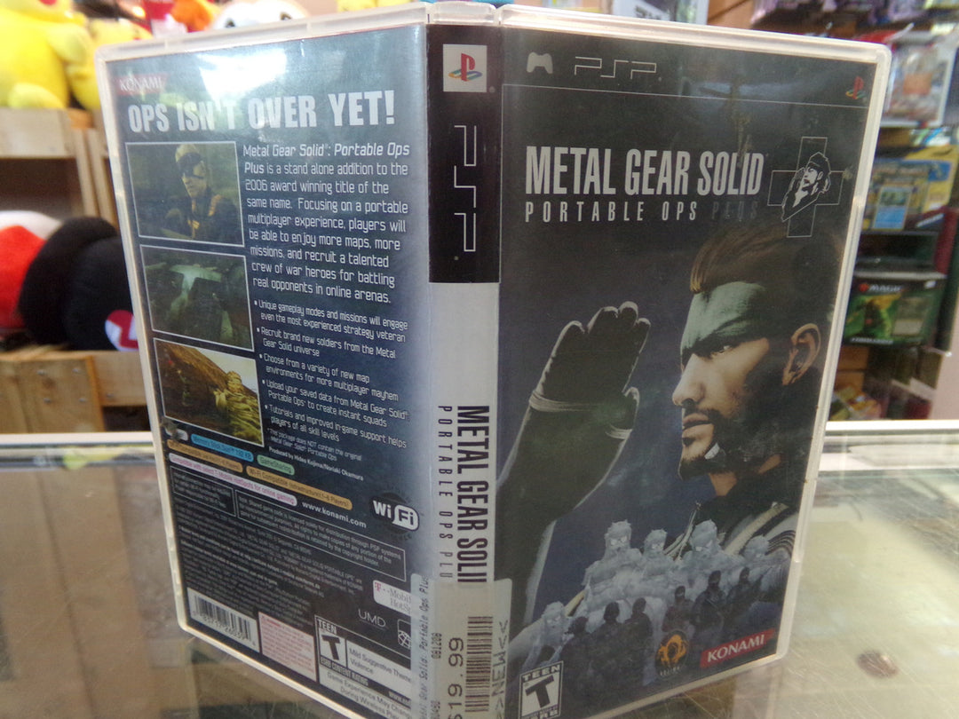 Metal Gear Solid: Portable Ops Plus Playstation Portable PSP Used