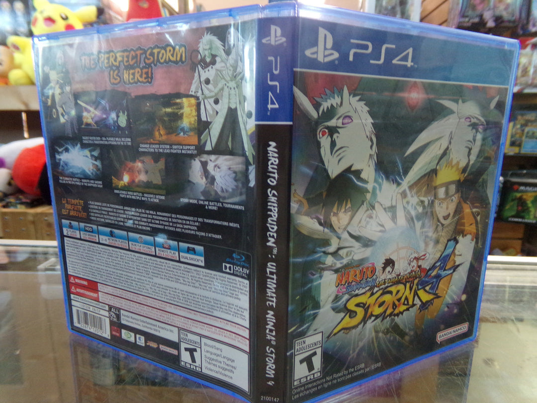 Naruto Shippuden: Ultimate Ninja Storm 4 Playstation 4 PS4 Used