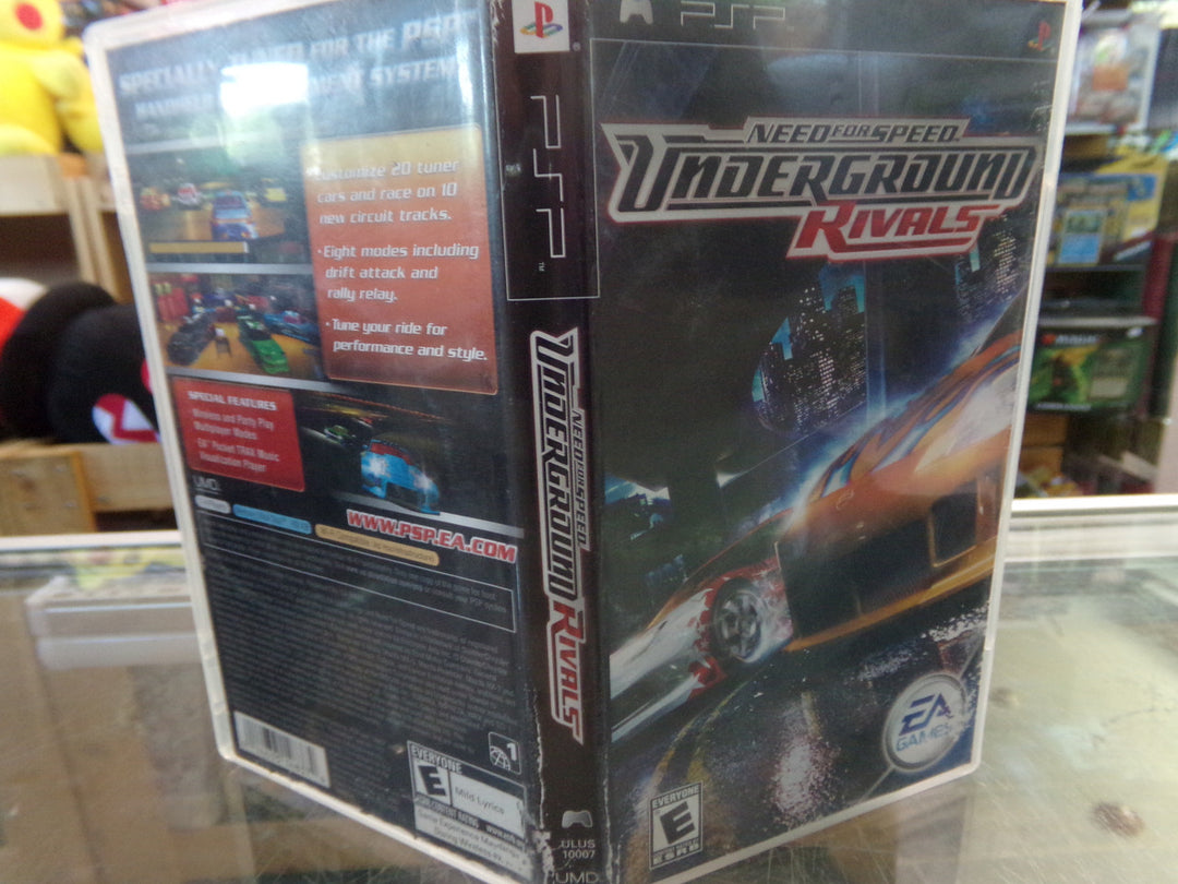 Need for Speed: Underground Rivals Playstation Portable PSP Used