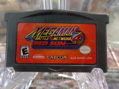 Mega Man Battle Network 4: Red Sun Game Boy Advance GBA Used