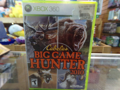 Cabela's Big Game Hunter 2010 Xbox 360 Used