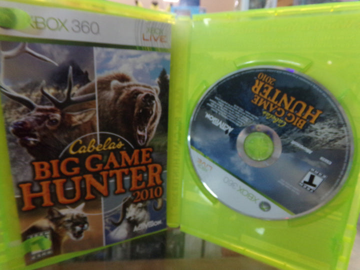 Cabela's Big Game Hunter 2010 Xbox 360 Used