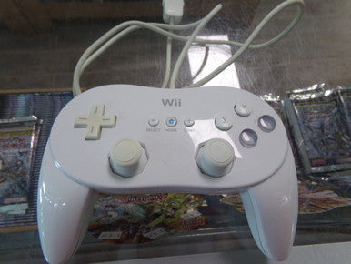 Official Nintendo Wii Classic Pro Controller (White) Used