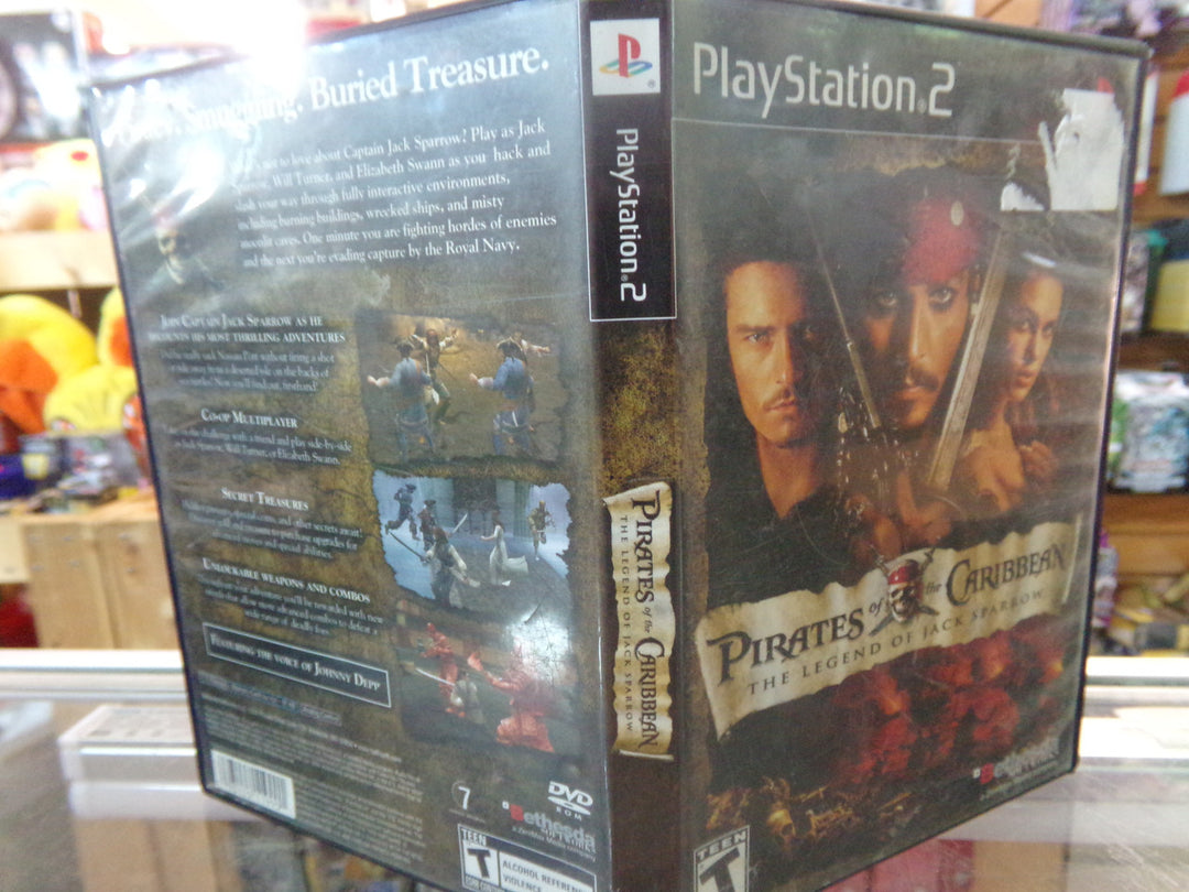 Pirates of the Caribbean: The Legend of Jack Sparrow Playstation 2 PS2 Used