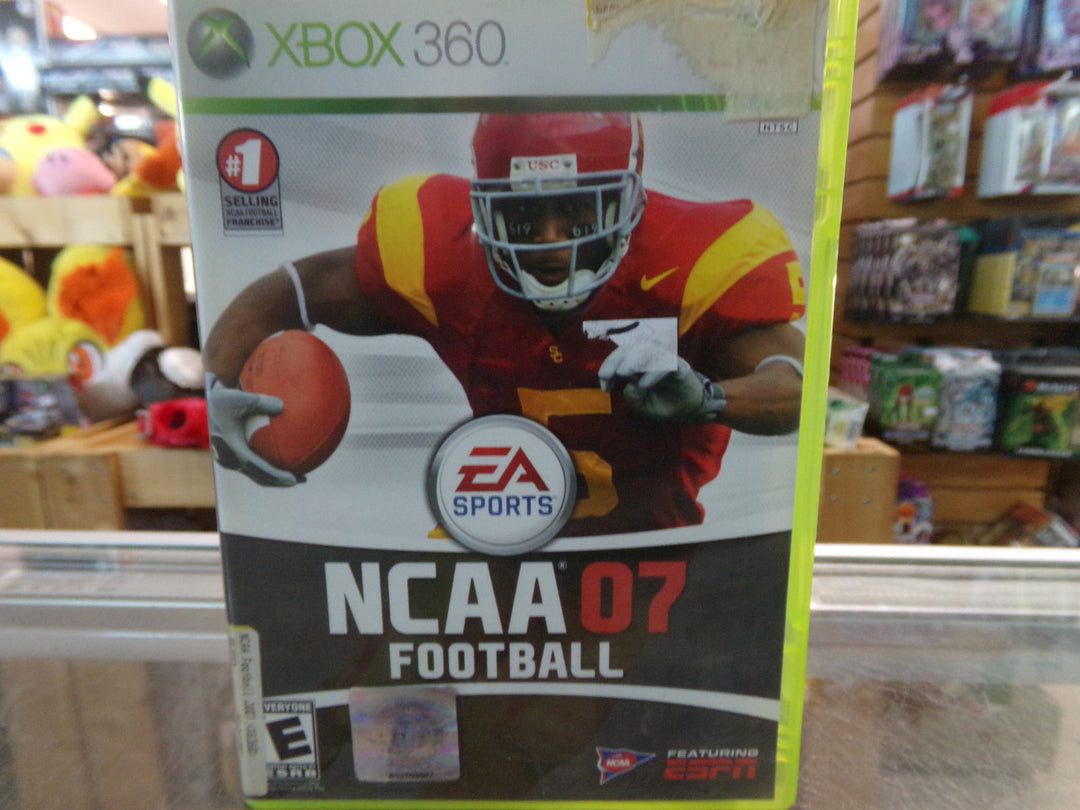 NCAA Football 07 Xbox 360 Used