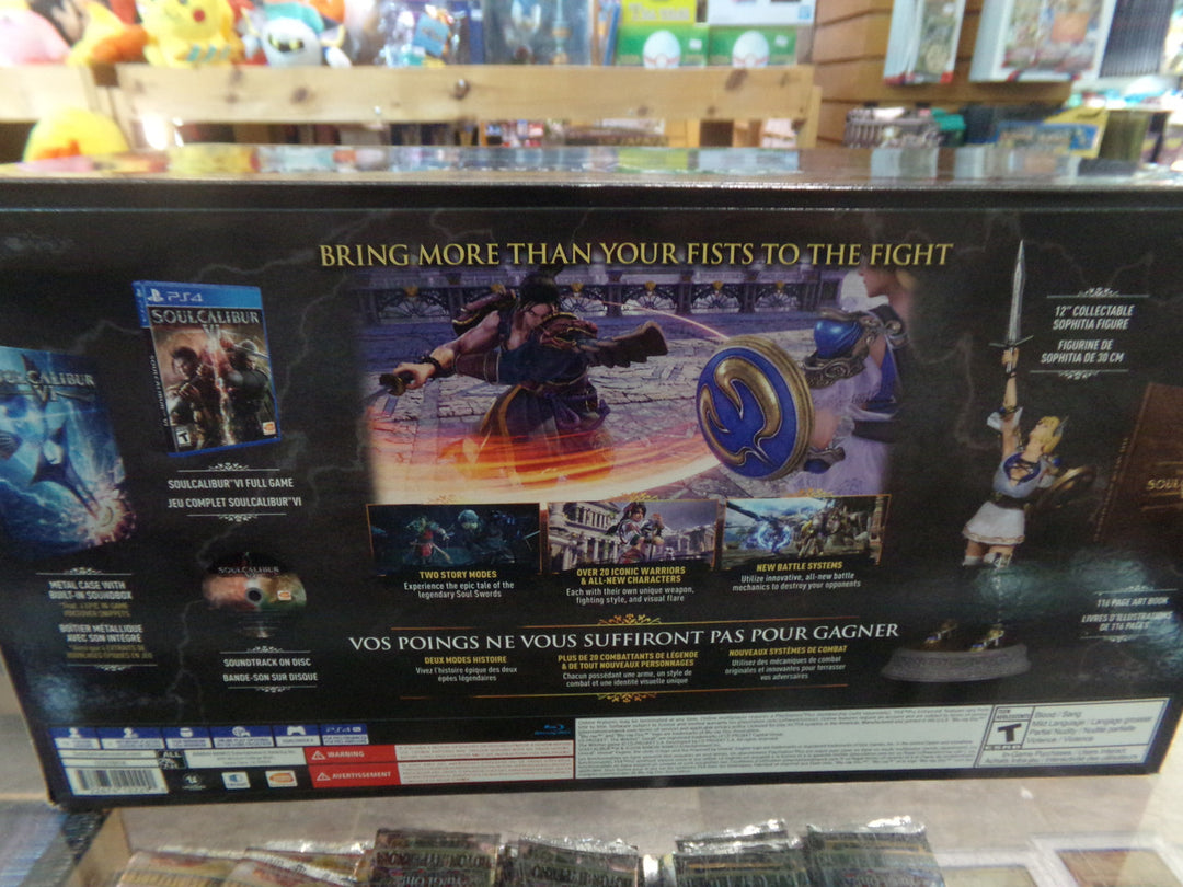 Soul Calibur VI Collector's Edition Playstation 4 PS4 NO GAME