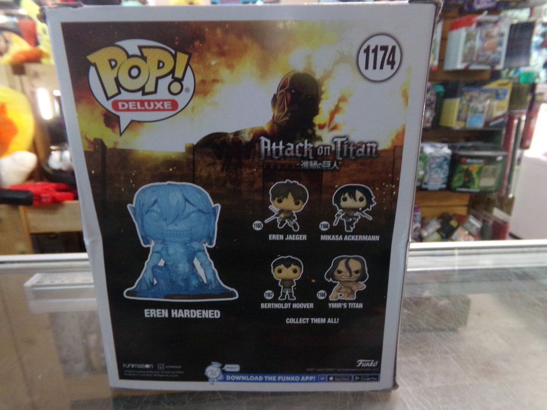 Attack on Titan - #1174 Eren Hardened (Hot Topic) Funko Pop