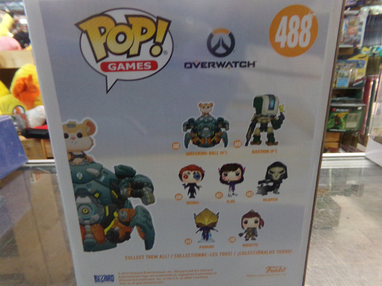 Overwatch - #488 Wrecking Ball Funko Pop – Core Gaming