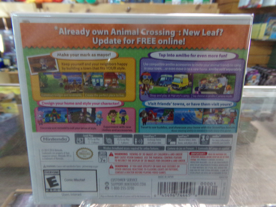 Animal Crossing: New Leaf (Nintendo Selects) Nintendo 3DS NEW   UD91324