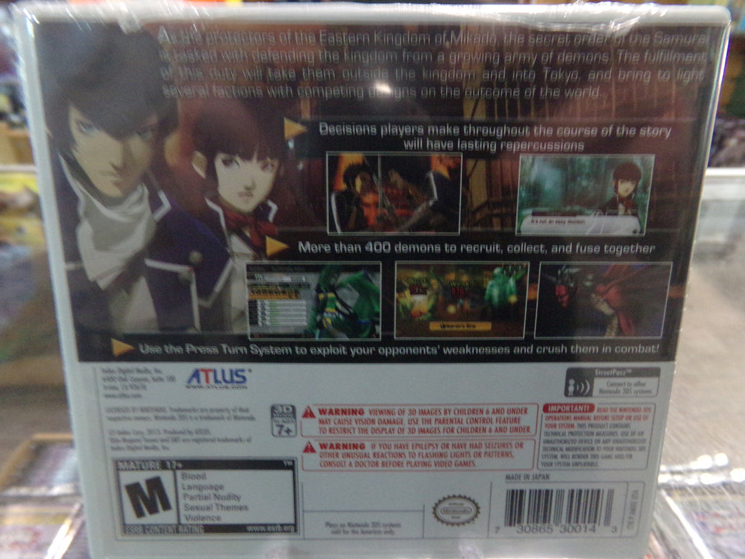 Shin Megami Tensei IV Nintendo 3DS NEW