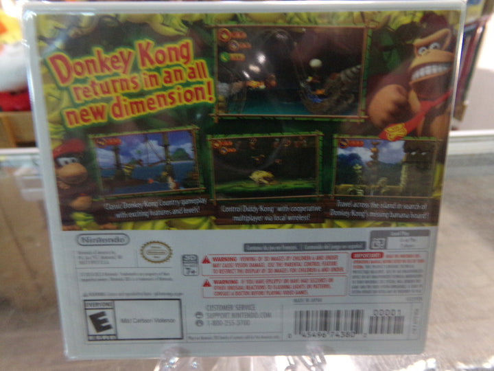 Donkey Kong Country Returns 3D (Nintendo Selects) Nintendo 3DS NEW