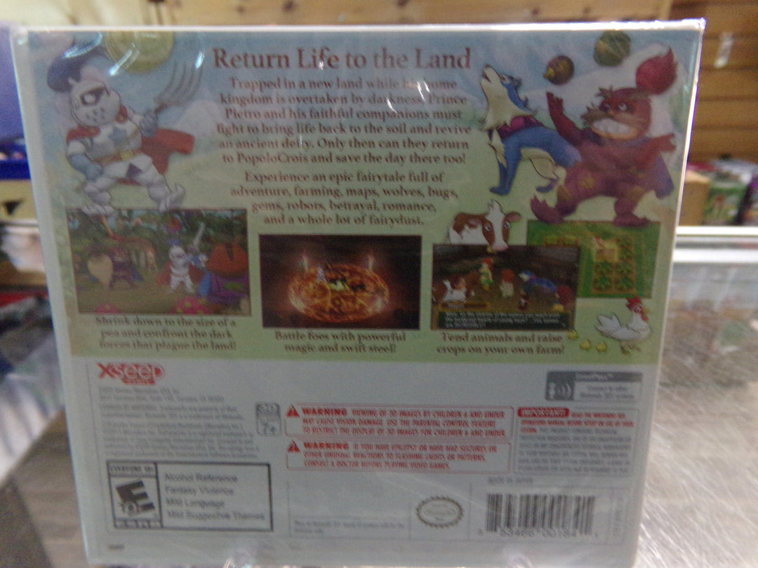 Return to Popolocrois - A Story of Seasons Fairy Tale Nintendo 3DS NEW