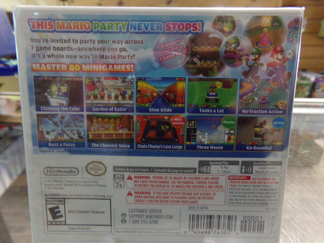 Mario Party: Island Tour (Nintendo Selects) Nintendo 3DS NEW