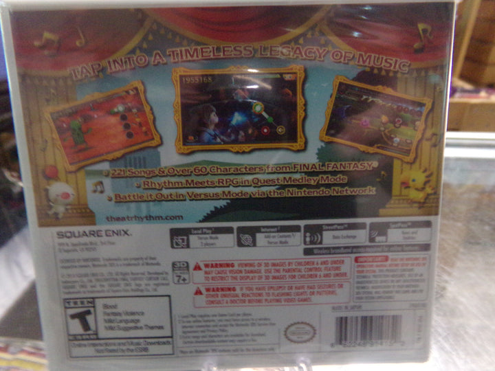 Theatrhythm Final Fantasy: Curtain Call Nintendo 3DS NEW