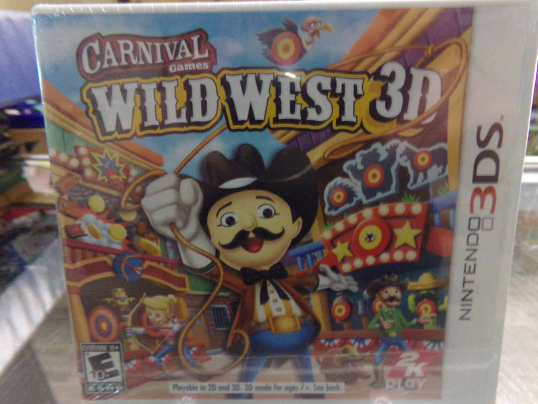 Carnival Games: Wild West Nintendo 3DS NEW   UD92024