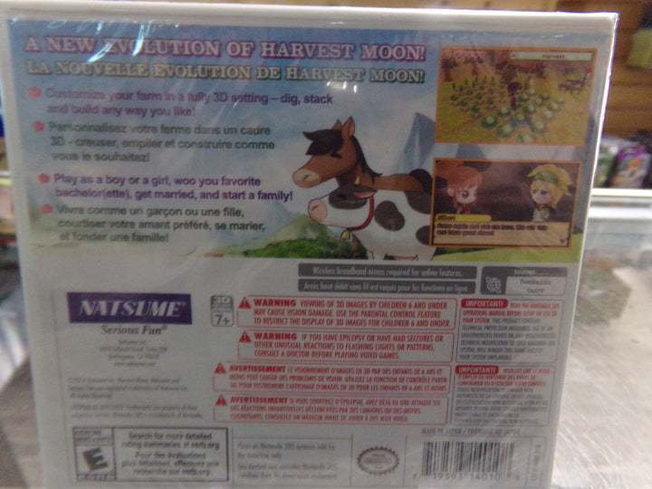 Harvest Moon 3D: The Lost Valley Nintendo 3DS NEW