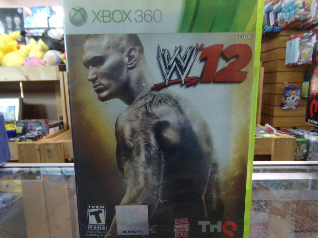 WWE 12 Xbox 360 Used