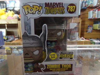 Marvel Zombies - #787 Zombie Thor (Glow in the Dark, Entertainment Earth) Funko Pop