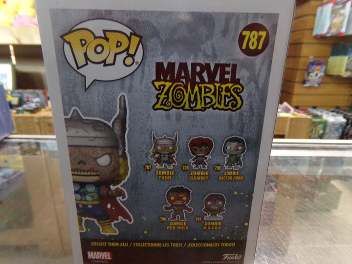 Marvel Zombies - #787 Zombie Thor (Glow in the Dark, Entertainment Earth) Funko Pop